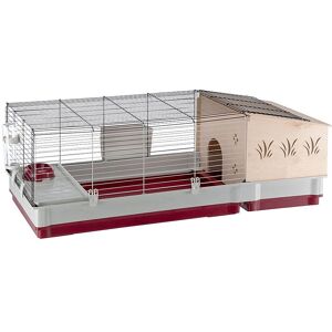 Jaula para Conejos Ferplast Krolik 140 Plus - Metal Plástico 142x60x50 cm Jaula para Conejos Ferplast Krolik 140 Plus - Metal Plástico 142x60x50 cm
