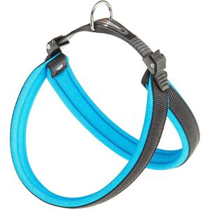 Ferplast Agila Fluo Blue Dog Harness - Ergonomic & Adjustable Ferplast Agila Fluo Blue Dog Harness - Ergonomic & Adjustable