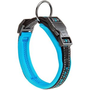 Collier Sportif Ferplast Bleu - Réfléchissant, Réglable 33-43cm - Publicité Collier Sportif Ferplast Bleu - Réfléchissant, Réglable 33-43cm - Publicité