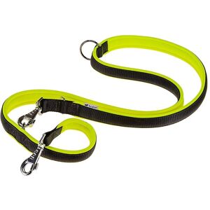 FERPLAST Ergofluo Dog Leash - Adjustable, Padded Handle, 20mm x 200cm - Yellow FERPLAST Ergofluo Dog Leash - Adjustable, Padded Handle, 20mm x 200cm - Yellow