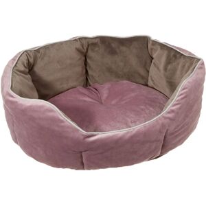 Ferplast Queen Velvet Pet Bed - Small for Cats & Dogs Ferplast Queen Velvet Pet Bed - Small for Cats & Dogs