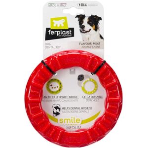 Juguete para perros Ferplast - Modelo M, Rojo, Anillo dental Juguete para perros Ferplast - Modelo M, Rojo, Anillo dental