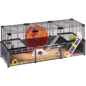 Ferplast Multipla Large Hamster Cage - Customizable Multi-Level Design Ferplast Multipla Large Hamster Cage - Customizable Multi-Level Design
