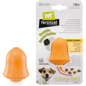 Ferplast Crazy Bell S - Hundespielzeug - Naturkautschuk, Hühneraroma, Nachfüllbar Ferplast Crazy Bell S - Hundespielzeug - Naturkautschuk, Hühneraroma, Nachfüllbar