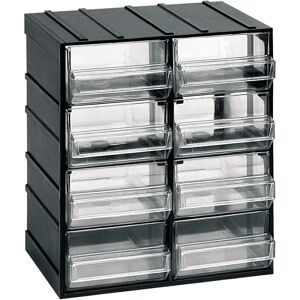 Organizzatore di stoccaggio ArtPlast - 8 cassetti trasparenti - 19x15x23 cm Organizzatore di stoccaggio ArtPlast - 8 cassetti trasparenti - 19x15x23 cm