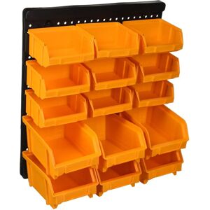 Artplast - Panel na organizaci nástrojů - Odolný polypropylen, 15 krabic Artplast - Panel na organizaci nástrojů - Odolný polypropylen, 15 krabic