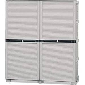 ARTPLAST Armadio blu in plastica per scope - Armadio di stoccaggio ARTPLAST Armadio blu in plastica per scope - Armadio di stoccaggio