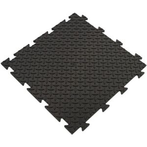Carrelage extérieur ArtPlast en PVC - Noir - 48,3x48,3 cm - Publicité Carrelage extérieur ArtPlast en PVC - Noir - 48,3x48,3 cm - Publicité