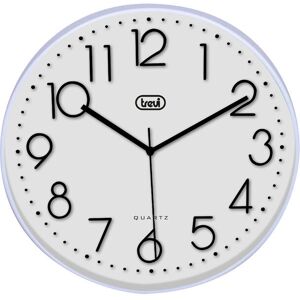 Trevi OM 3508 S White Silent Wall Clock - Quartz Trevi OM 3508 S White Silent Wall Clock - Quartz