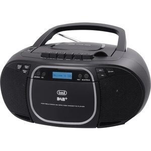 Trevi Tragbares Stereo DAB+ Radio - MP3, CD, Kassetten, FM Trevi Tragbares Stereo DAB+ Radio - MP3, CD, Kassetten, FM