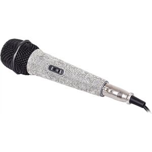 Microphone de karaoké Trevi EM 30 STAR unidirectionnel - Noir, Argent Microphone de karaoké Trevi EM 30 STAR unidirectionnel - Noir, Argent