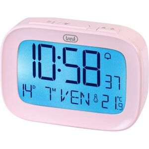 Zegarek cyfrowy Trevi SLD 3850 różowy z LCD i funkcją drzemki Zegarek cyfrowy Trevi SLD 3850 różowy z LCD i funkcją drzemki