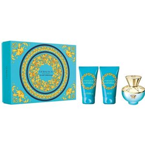 Versace Dylan Turquoise Gavesett - Eau de Toilette, Dusjgel, Kroppslotion Versace Dylan Turquoise Gavesett - Eau de Toilette, Dusjgel, Kroppslotion