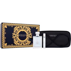 Set de cadou Versace Pour Homme 100ml EDT - Mini și Geantă de toaletă Set de cadou Versace Pour Homme 100ml EDT - Mini și Geantă de toaletă