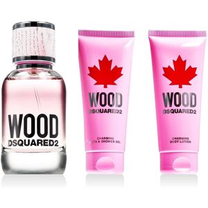 Dsquared2 Wood naisille - Hajuvesi, suihkugeeli ja vartalovoide Dsquared2 Wood naisille - Hajuvesi, suihkugeeli ja vartalovoide