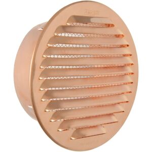 GTR Copper Ventilation Grille - Diameter 150 mm - Insect Screen GTR Copper Ventilation Grille - Diameter 150 mm - Insect Screen
