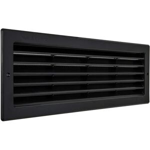 La Ventilazione PR3713N - Rectangle Ventilation Grille - Insect Screen - 370x130 mm La Ventilazione PR3713N - Rectangle Ventilation Grille - Insect Screen - 370x130 mm