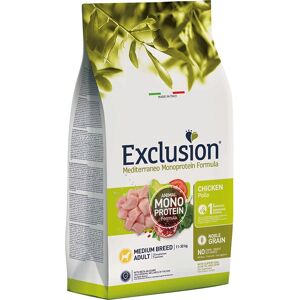 Alimento secco Exclusion Mediterraneo Grano - Cane di Taglia Media Alimento secco Exclusion Mediterraneo Grano - Cane di Taglia Media