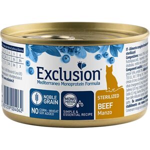 Exclusion - NGCSBW85 - Cibo umido monoproteico per gatti Exclusion - NGCSBW85 - Cibo umido monoproteico per gatti