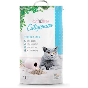 RECORD - Cat&Rina Recycled Paper Cat Litter - Catigienica - 12L RECORD - Cat&Rina Recycled Paper Cat Litter - Catigienica - 12L