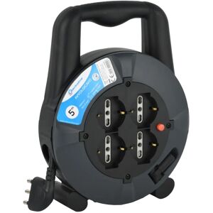 Electraline 49025 Przedłużacz elektryczny 5m z rolką Electraline 49025 Przedłużacz elektryczny 5m z rolką