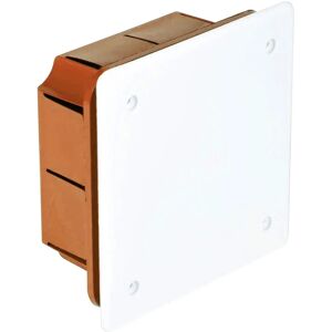 Electraline 60407 IP44 Rood/Wit Aansluitdoos 90x90x45 mm Electraline 60407 IP44 Rood/Wit Aansluitdoos 90x90x45 mm