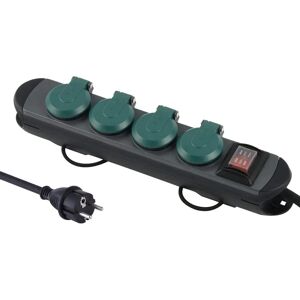Electraline 62185 Profesjonalny zewnętrzny przedłużacz - 4 gniazda IP44 Electraline 62185 Profesjonalny zewnętrzny przedłużacz - 4 gniazda IP44