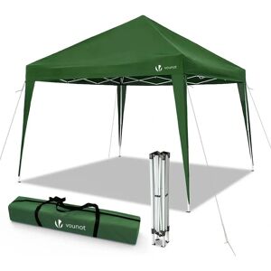 VOUNOT Pabellón Plegable 3x3m - Jardín, Verde, Pop-up VOUNOT Pabellón Plegable 3x3m - Jardín, Verde, Pop-up
