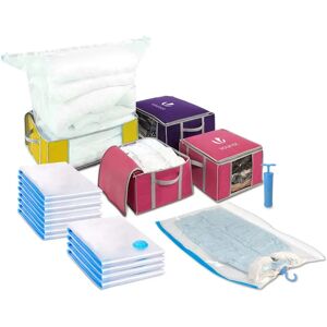 VOUNOT Vacuum Storage Bags for Clothes, Duvets, Pillows, Blankets - Vacuum Storage Bags VOUNOT Vacuum Storage Bags for Clothes, Duvets, Pillows, Blankets - Vacuum Storage Bags