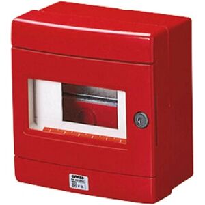 Boîtier d'alarme Gewiss GW42202 - Étanche, 8 modules - Publicité Boîtier d'alarme Gewiss GW42202 - Étanche, 8 modules - Publicité