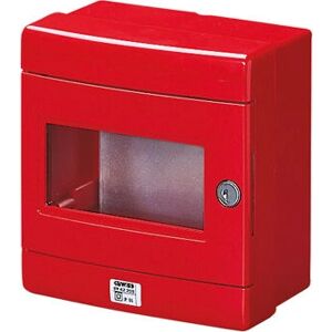 Boîtier d'alarme Gewiss GW42203 - Étanche, Rouge, 180x180x100mm - Publicité Boîtier d'alarme Gewiss GW42203 - Étanche, Rouge, 180x180x100mm - Publicité