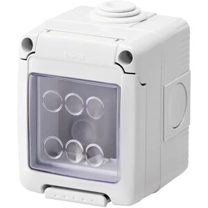 GEWISS GW27042 Contenitore 2 Posti - IP55 GEWISS GW27042 Contenitore 2 Posti - IP55