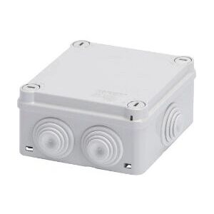 Gewiss GW-44-024 Electrical Junction Box - IP55 - 100x100x50 - Gray Gewiss GW-44-024 Electrical Junction Box - IP55 - 100x100x50 - Gray