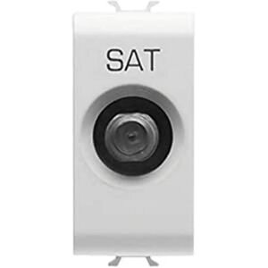 GEWISS GW10371 Sortie TV/SAT directe blanche - Série Chorus GEWISS GW10371 Sortie TV/SAT directe blanche - Série Chorus