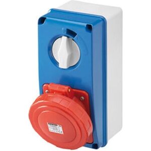 presa di energia Gewiss GW66212N - IP67, 2 poli, Giallo presa di energia Gewiss GW66212N - IP67, 2 poli, Giallo