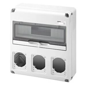 Caja de salida Gewiss GW68005N - 14 módulos, blanca, IP65 Caja de salida Gewiss GW68005N - 14 módulos, blanca, IP65