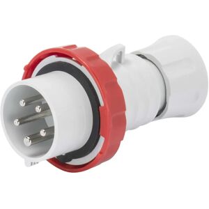GEWISS - Mobilstik 3P+N+T 32A IP69 Rød - Industriel stikforbindelse GEWISS - Mobilstik 3P+N+T 32A IP69 Rød - Industriel stikforbindelse