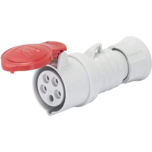 GEWISS Steckdose 3P+N+T 32A IP44 Rot - Mobile Installation GEWISS Steckdose 3P+N+T 32A IP44 Rot - Mobile Installation