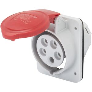 GEWISS Enchufe Fijo 10° - 3P+N+T - 16A - IP54 GEWISS Enchufe Fijo 10° - 3P+N+T - 16A - IP54