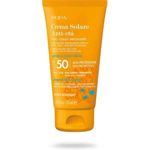 PUPA Milano Anti-Aging Aurinkovoide SPF50 - Kasvot, Niska & Dekolleté PUPA Milano Anti-Aging Aurinkovoide SPF50 - Kasvot, Niska & Dekolleté