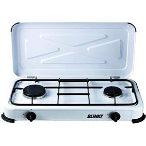 Fornello gas Blinky - 2 fornelli - Acciaio smaltato - Durevole Fornello gas Blinky - 2 fornelli - Acciaio smaltato - Durevole