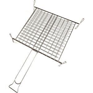SANDRIGARDEN Griglia doppia - 350x400mm in acciaio cromato, idonea al contatto con alimenti SANDRIGARDEN Griglia doppia - 350x400mm in acciaio cromato, idonea al contatto con alimenti