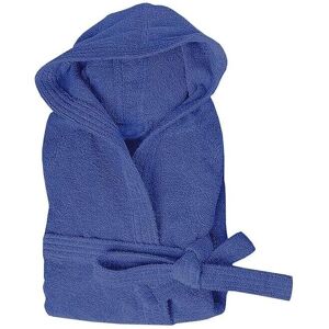 Emmevi - Accappatoio Spugna 100% Cotone - Blu - XXL - Bathrobe Emmevi - Accappatoio Spugna 100% Cotone - Blu - XXL - Bathrobe
