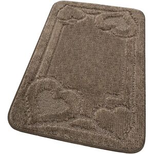 Tappeto bagno marrone Emmevi - Shaggy corto 50x80cm - Accessori bagno e camera Tappeto bagno marrone Emmevi - Shaggy corto 50x80cm - Accessori bagno e camera