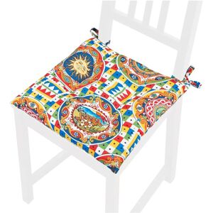 Emmevi Modello MV S.P.A. Cuscino per sedia in cotone - 40x40cm Emmevi Modello MV S.P.A. Cuscino per sedia in cotone - 40x40cm
