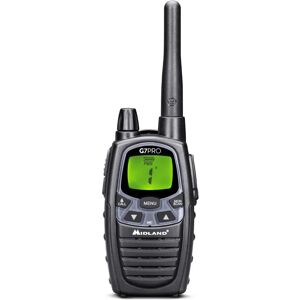 Midland G7 Pro Walkie Talkie - 69 Kanaler, Svart Midland G7 Pro Walkie Talkie - 69 Kanaler, Svart