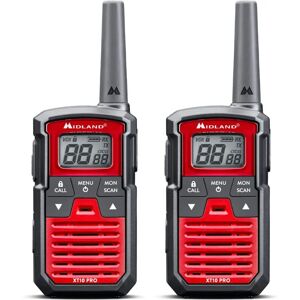 Midland XT10 Pro Walkie Talkie - 4 km - Set of 2 Midland XT10 Pro Walkie Talkie - 4 km - Set of 2