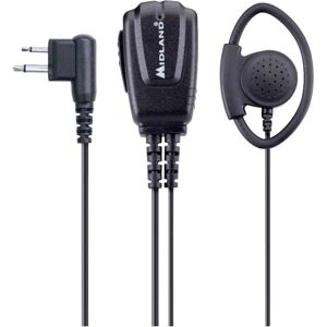 Midland MA 24-M Pro C1610 - Headset med Mikrofon & Volymkontroll Midland MA 24-M Pro C1610 - Headset med Mikrofon & Volymkontroll