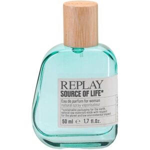 Replay Source of Life Woman EDP - Inspireret af floder, Vand, Blomstret Replay Source of Life Woman EDP - Inspireret af floder, Vand, Blomstret