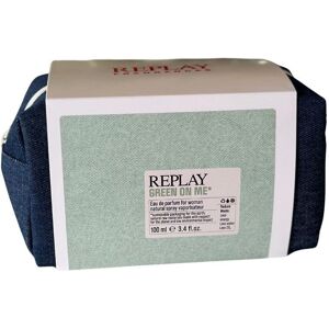 Replay Green On Me Woman Edp 100ml - Lahjapakkaus Replay Green On Me Woman Edp 100ml - Lahjapakkaus